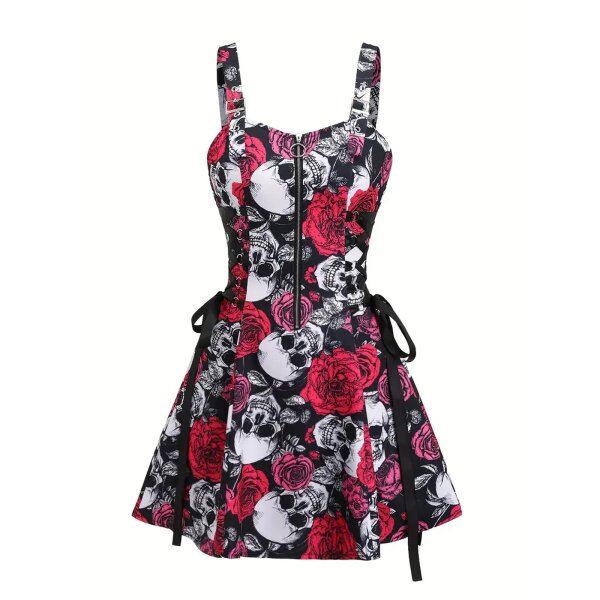 ROCK-HUS Kleid "Skull´n Roses"
