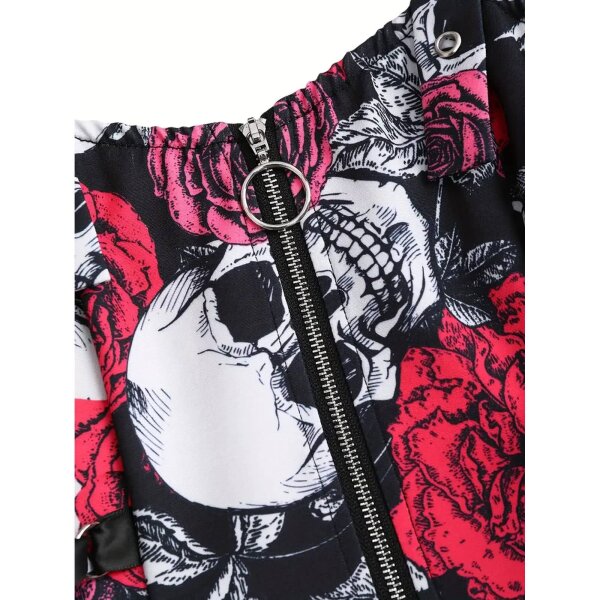 ROCK-HUS Kleid "Skull´n Roses"