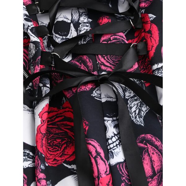 ROCK-HUS Kleid "Skull´n Roses"