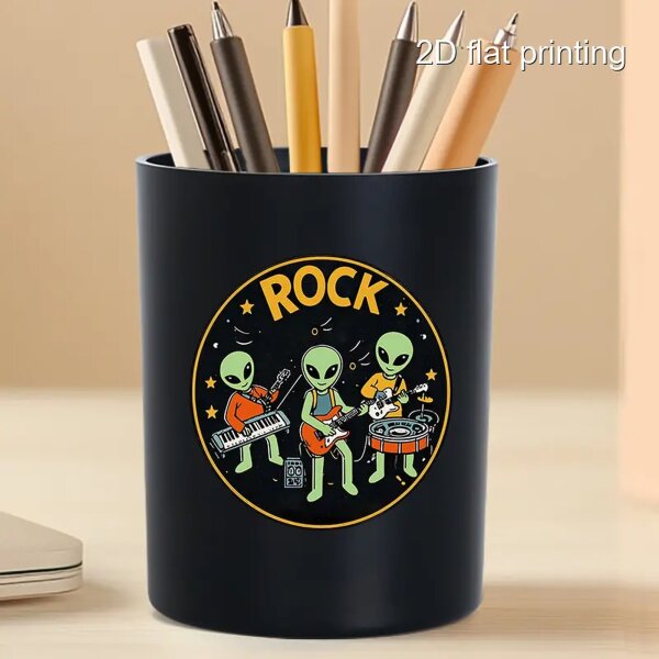 ROCK-HUS Kunstoffbecher Schwarz verschiedene Grafiken