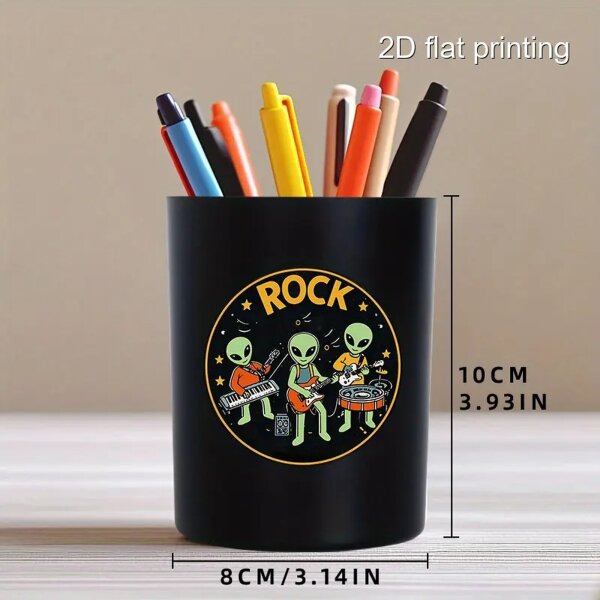 ROCK-HUS Kunstoffbecher Schwarz verschiedene Grafiken