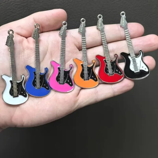 ROCK-HUS Kühlschrankmagnet Gitarre Metall verschiedene Farben