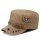 ROCK-HUS Cadet Hat Skulls & Nieten Kaki/Schwarz