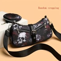 ROCK-HUS Tasche mit Portmonnaie SkullsÂ´n Roses