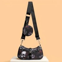 ROCK-HUS Tasche mit Portmonnaie SkullsÂ´n Roses