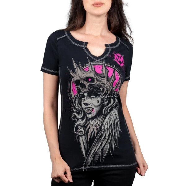 WORNSTAR Damen Sirens Collection Vampire Queen Tee T-Shirt schwarz
