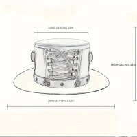 ROCK-HUS Zylinder "Magic of the Eagle"