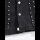 ROCK-HUS Weste Jeans Nieten Schwarz