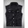ROCK-HUS Weste Jeans Nieten Schwarz XL
