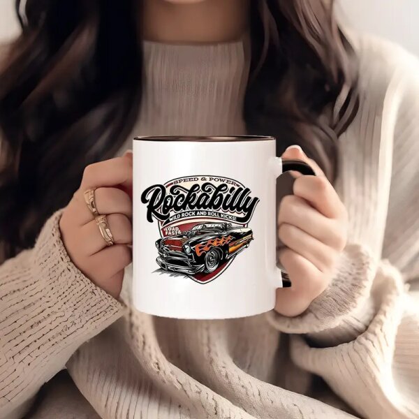 ROCK-HUS Tasse Rockabilly - Speed and Power