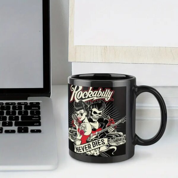 ROCK-HUS Tasse Rockabilly NEVER DIES