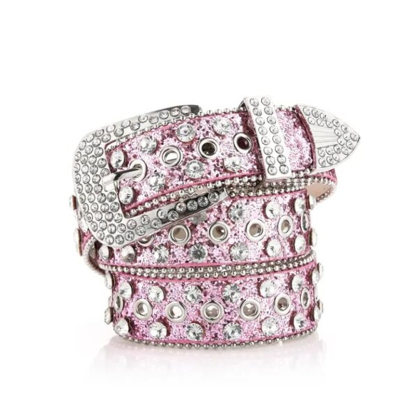 ROCK-HUS Gürtel Strass große Steine