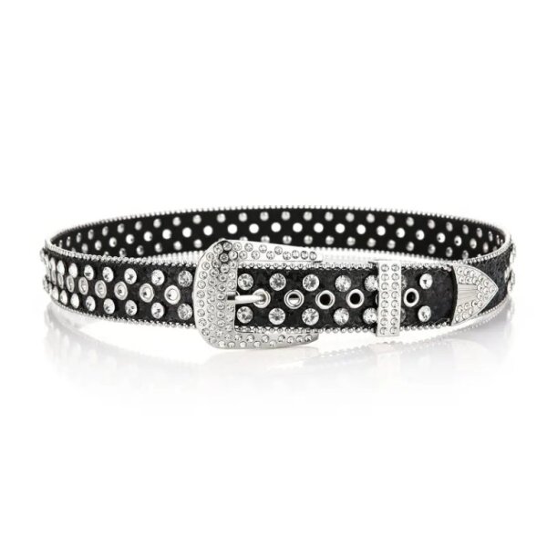 ROCK-HUS Gürtel Strass große Steine