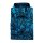 ROCK-HUS Hemd Brokat-Art Blau-Schwarz Hell