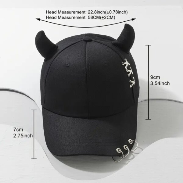 ROCK-HUS Basecap Rock´n Devil