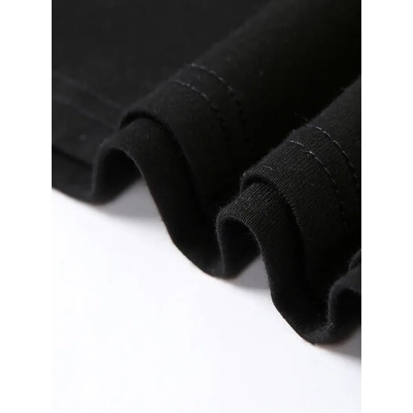 ROCK-HUS T-Shirt schwarz Rock & Roll Cross-Guitars