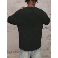 ROCK-HUS T-Shirt schwarz Rock & Roll Cross-Guitars