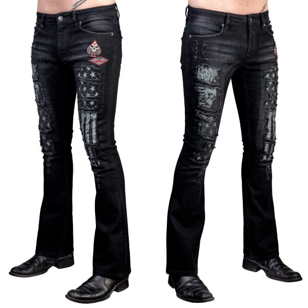 WORNSTAR Unisex All Access Collection Riven Jeans Schwarz Limited Release 29