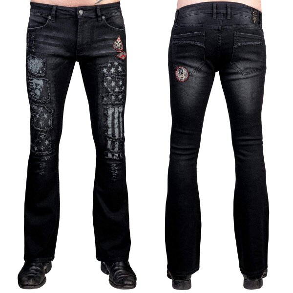 WORNSTAR Unisex All Access Collection Riven Jeans Schwarz Limited Release 33