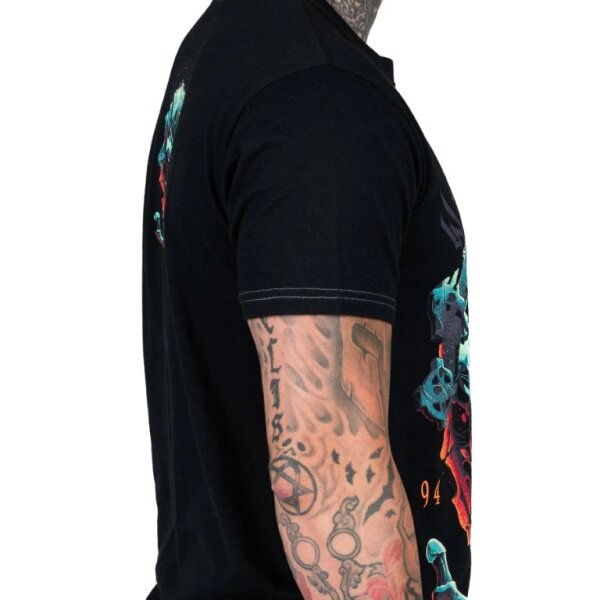 WORNSTAR Artist Asylum Collection T-Shirt Boneyard Tee Schwarz