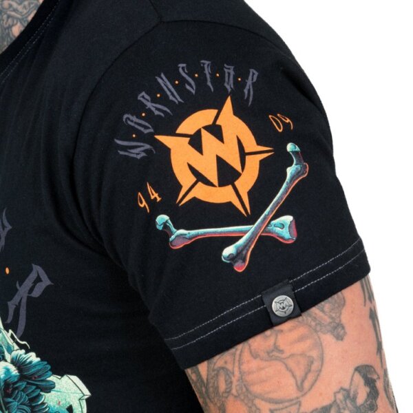 WORNSTAR Artist Asylum Collection T-Shirt Boneyard Tee Schwarz XXL