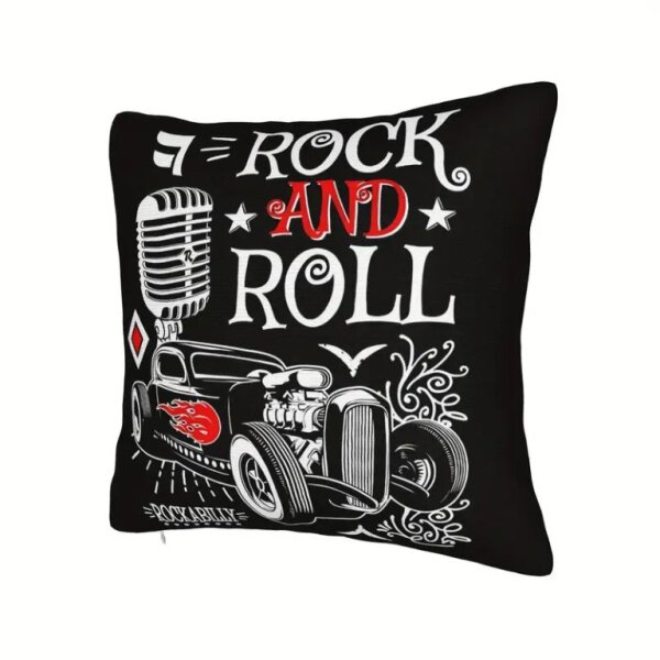 ROCK-HUS Kissenbezug Rockabilly Rock´n Roll HotRod
