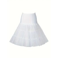 ROCK-HUS Petticoat Weiss ohne Rand
