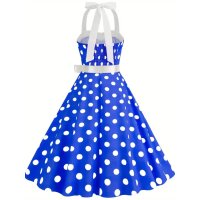 ROCK-HUS Rockabilly Kleid mit abgesetzter...