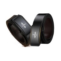 ROCK-HUS Gürtel Elegant schwarz/gold