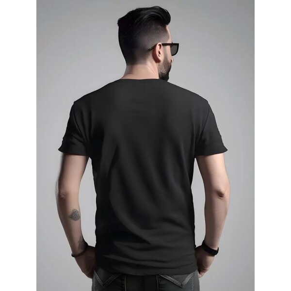 ROCK-HUS T-Shirt Born to Play Drums