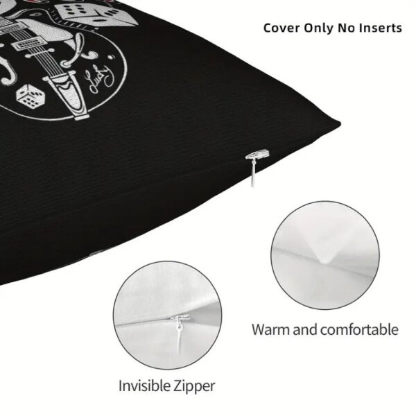 ROCK-HUS Kissenbezug Rock´n Roll Rockers 45,72 x45,72