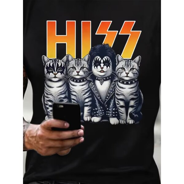 ROCK-HUS T-Shirt Rockband HISS