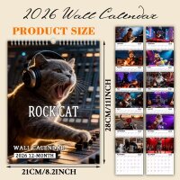 ROCK-HUS Kalender "Rock Cat" 2026