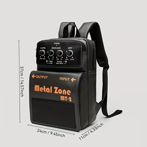 ROCK-HUS Rucksack Effektgerät Tretmine MetalZone