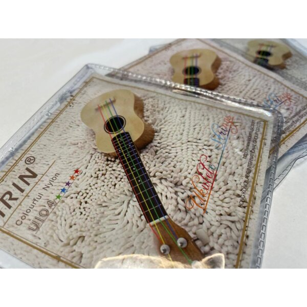 ROCK-HUS Ukulele Nylonsaiten IRIN (U104) 22-28-32-22 BUNT
