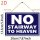 ROCK-HUS Schild Pressholz "No Stairway to Heaven"