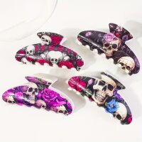 Haarspange Skulls´n Roses