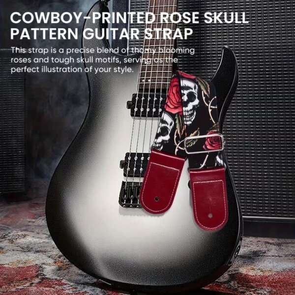 ROCK-HUS Gurt Skull´n Roses