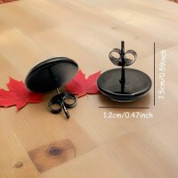 ROCK-HUS Ohrstecker Acrylglasperle Schlagzeug