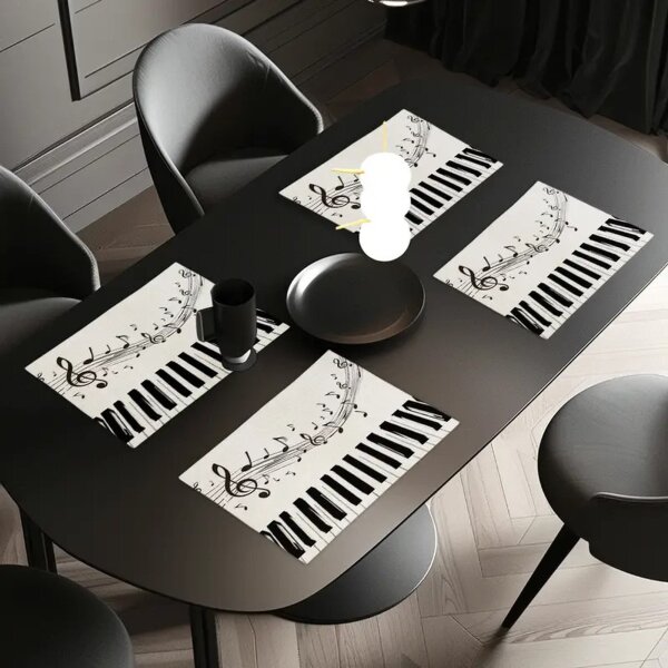 ROCK-HUS Platzdeckchen Klavier