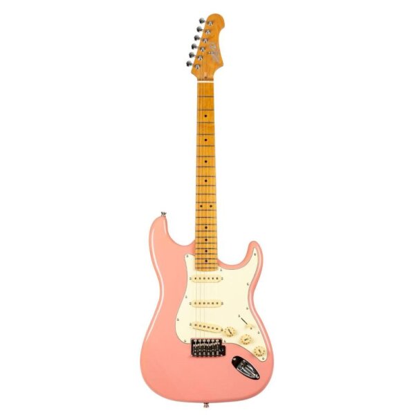 Jet Guitars JS-300 BGD Burgundy Pink