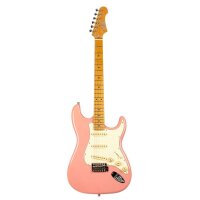 Jet Guitars JS-300 BGD Burgundy Pink
