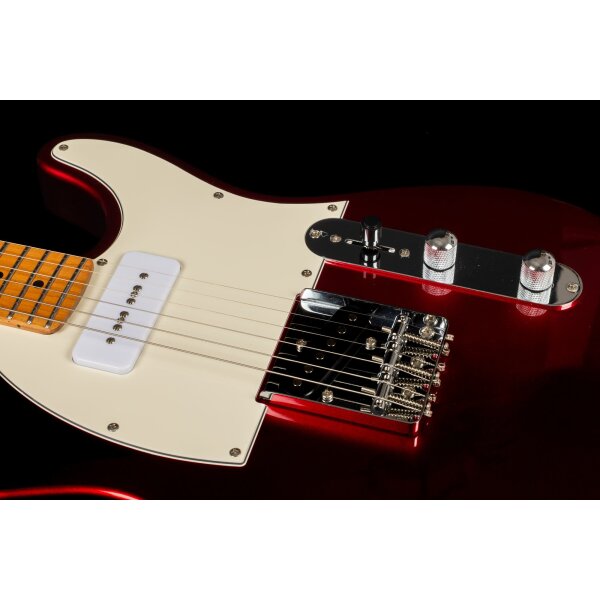 Jet Guitars JT-300 CAR P90 Candy Apple Red
