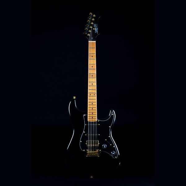 Jet Guitars JS-400 BK G Black Gold