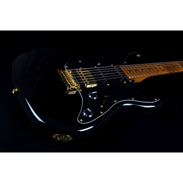Jet Guitars JS-400 BK G Black Gold