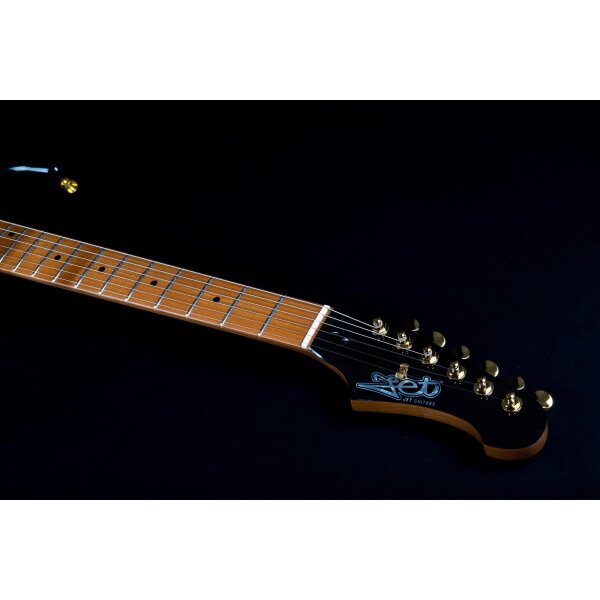Jet Guitars JS-400 BK G Black Gold