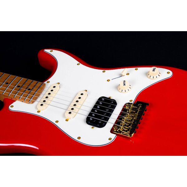 Jet Guitars JS-400 CRD Coral Red