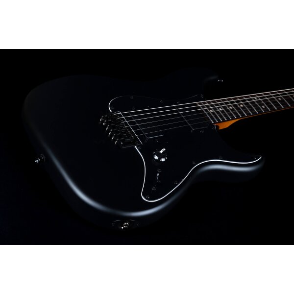 Jet Guitars JS-400 MBK R Satin Black