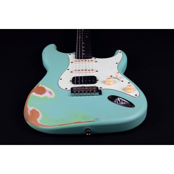 Jet Guitars JS-400 Sea Foam Green Relic
