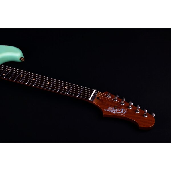 Jet Guitars JS-400 Sea Foam Green Relic
